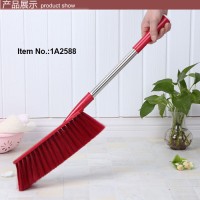 Hq1a2588 Soft Cleaning Tools Long Ss Handle Bed Brush Red Bristle Brush