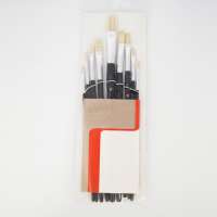 Nylon Artist paint brush set 9pcs school brush