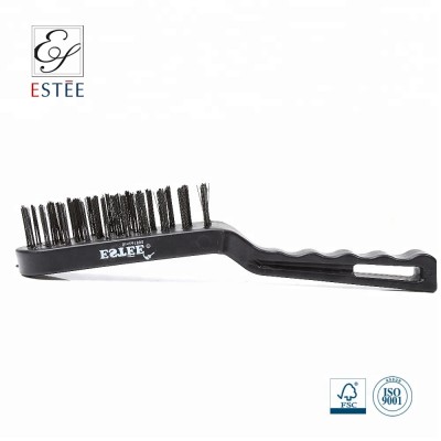 Plastic Handle Cleaning Stainless Steel Wire Brush